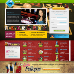 Web page design for Finnish Casino RAY